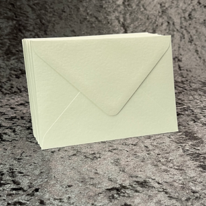 50 x Embossed White Gummed Envelopes C6 115mm x 162mm